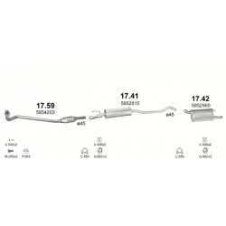 Middendemper OPEL