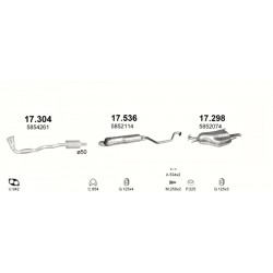 Middendemper OPEL